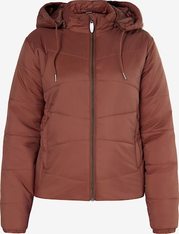 Usha Between-Season Jacket in Brown: front