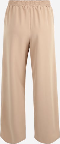 Wide Leg Pantalon à plis Dorothy Perkins Petite en beige