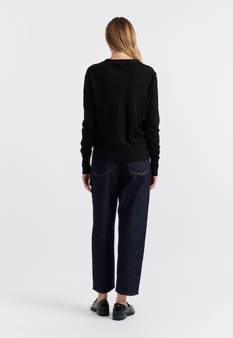 Chinti & Parker Gebreid vest in Zwart