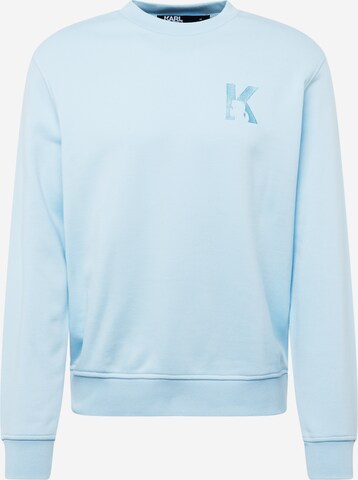 Karl Lagerfeld Sweatshirt in Blau: predná strana