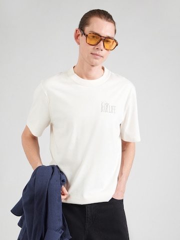 bēšs Abercrombie & Fitch T-Krekls