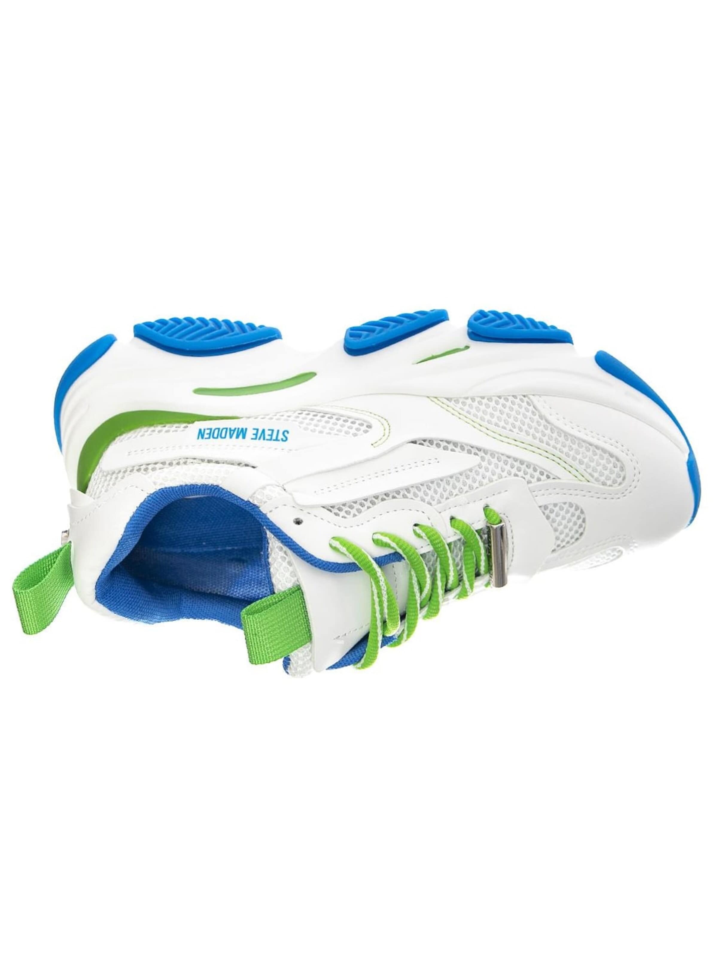 Scarpa stringata sportiva 'Womens Possession Green / Multi Shoes' di STEVE MADDEN in bianco