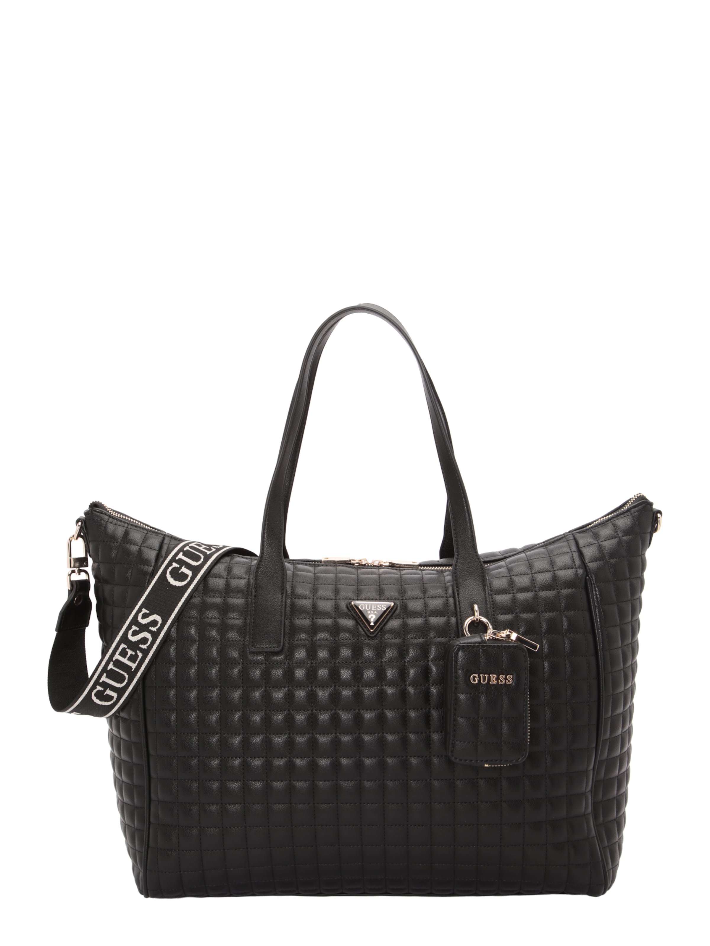 Cabas 'NADIRA' GUESS en noir : devant