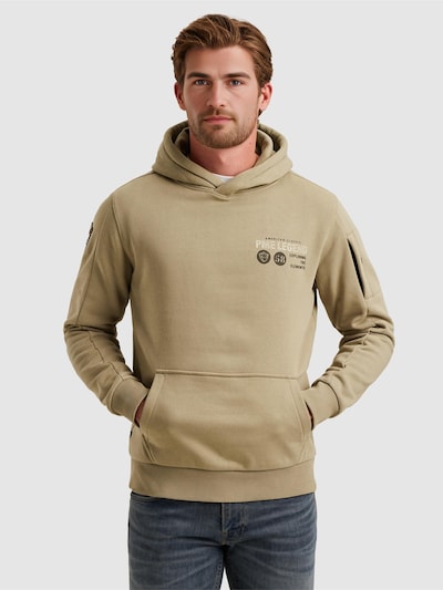 PME Legend Collegepaita 'Hoodie with artwork' koossa XL värissä beige, Tuotenäkymä