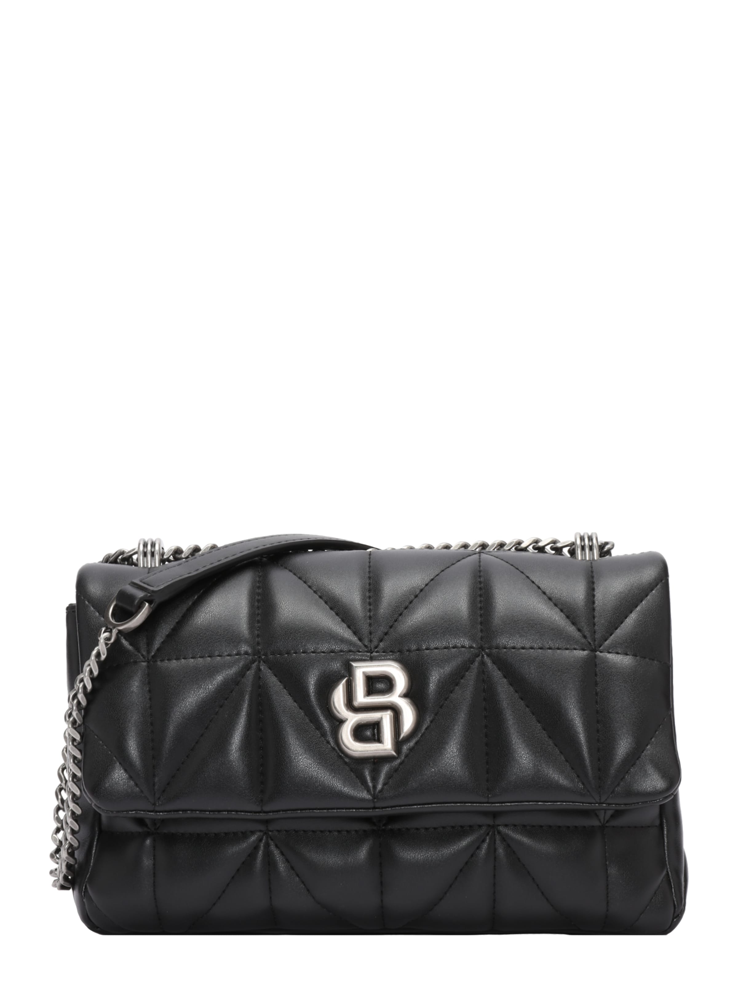 BOSS Shoulder Bag 'B_ICON' in Black: front
