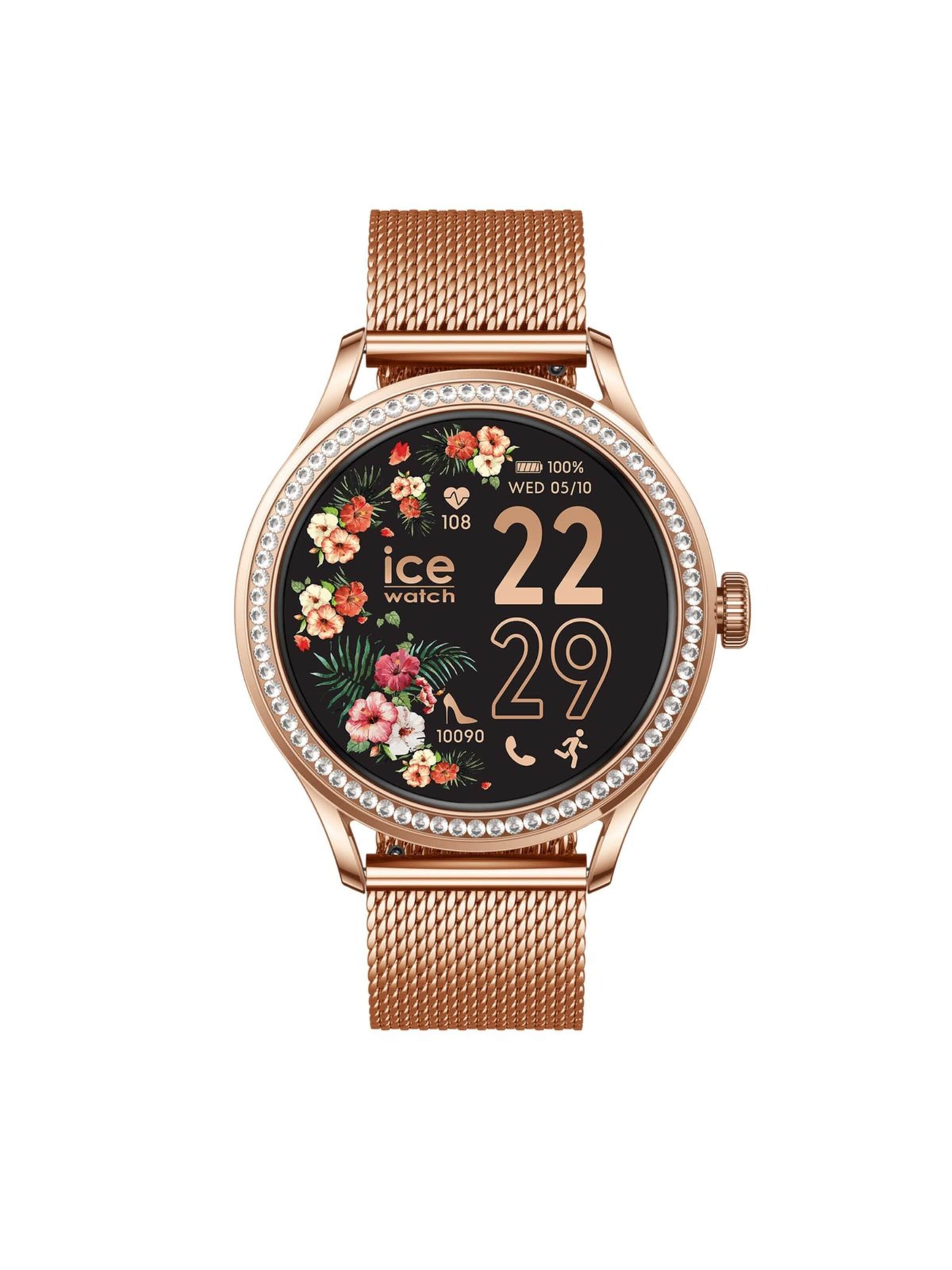 ICE WATCH Analoog horloge 'Date watch ICE smart ST 2.0' in Goud: voorkant