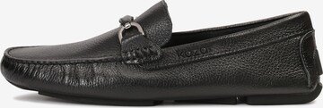 Kazar Moccasins in Black: front