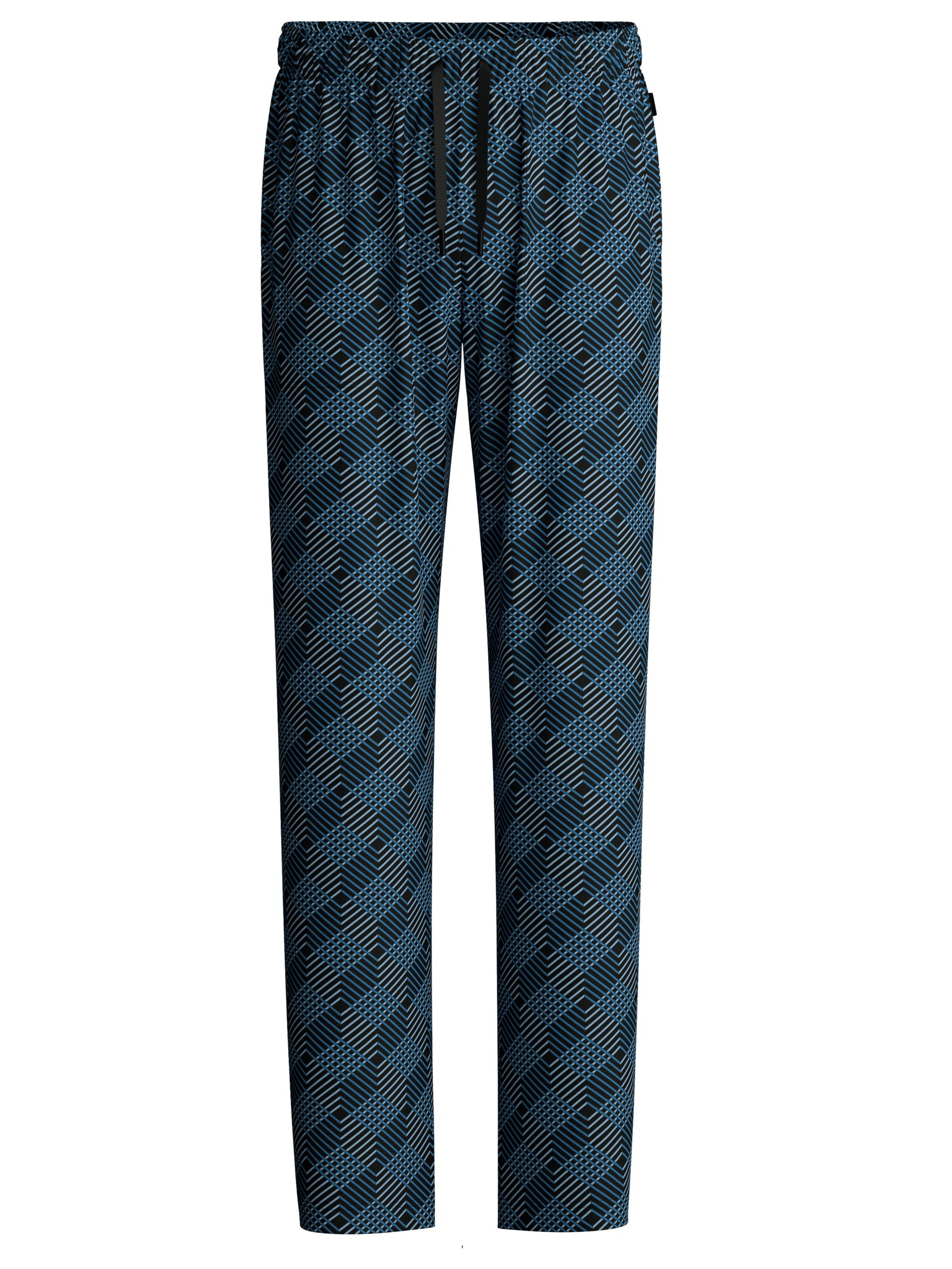 CALIDA Pyjamahose 'RMX Sleep Leisure'‌ in Schwarz: Vorderseite