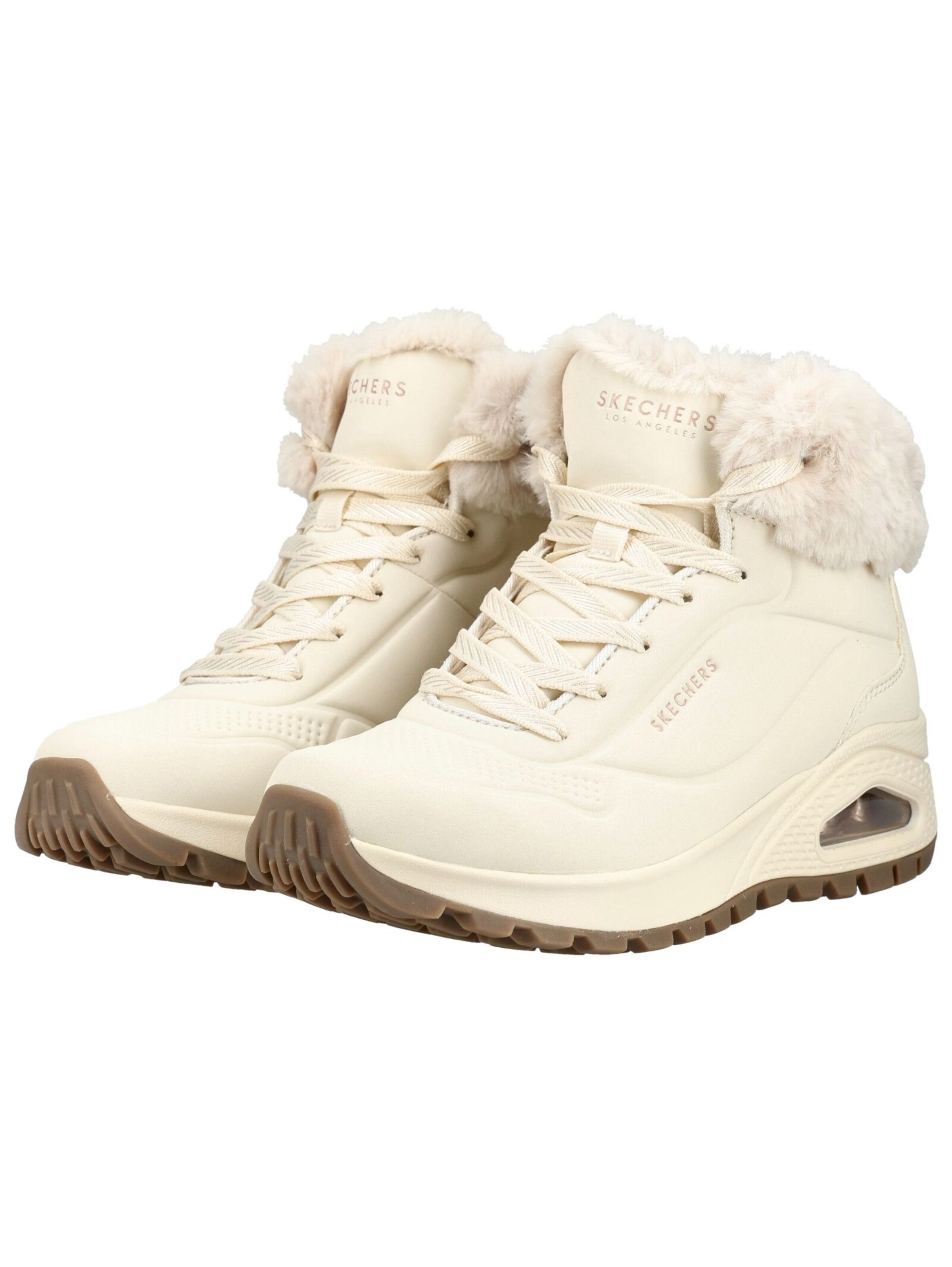 SKECHERS Lace-up bootie 'Uno Rugged' in White
