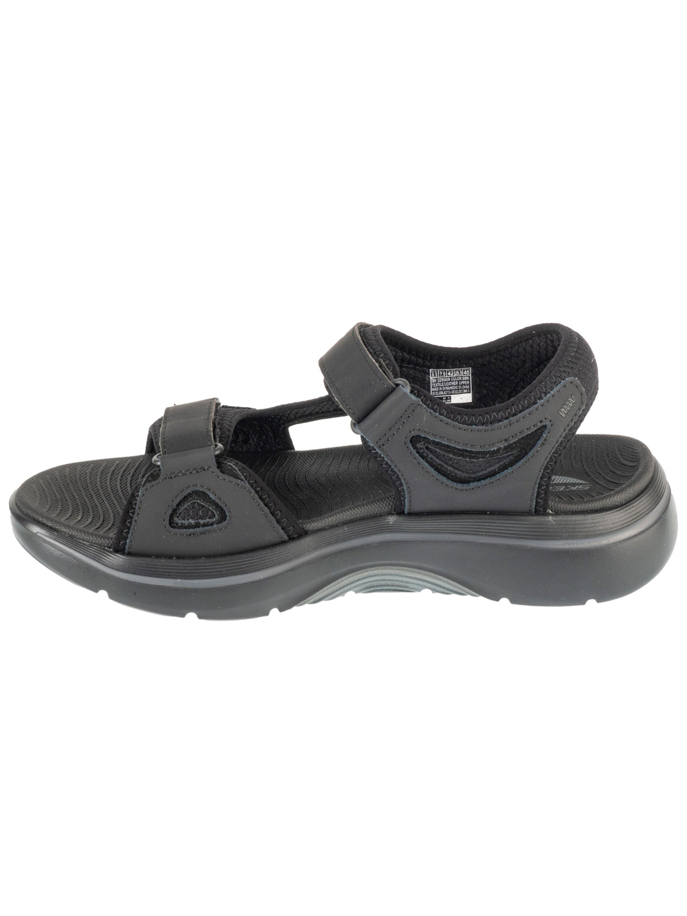 SKECHERS Wandelsandalen 'Go Walk Arch Fit 2.0 Sandal - Capistrano' in Zwart