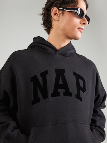 melns GAP Sportisks džemperis 'NAP'