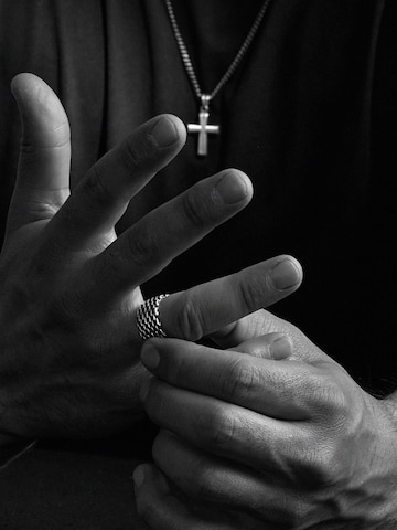 REYTEL Ring 'WEAVE' in Silver