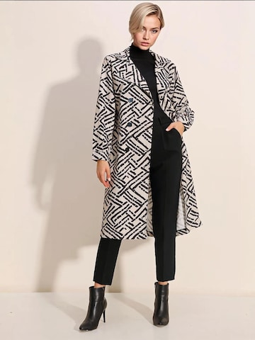 Bigdart - Sobretudo meia-estação em preto