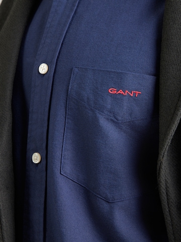 GANT Regular fit Srajca | modra barva