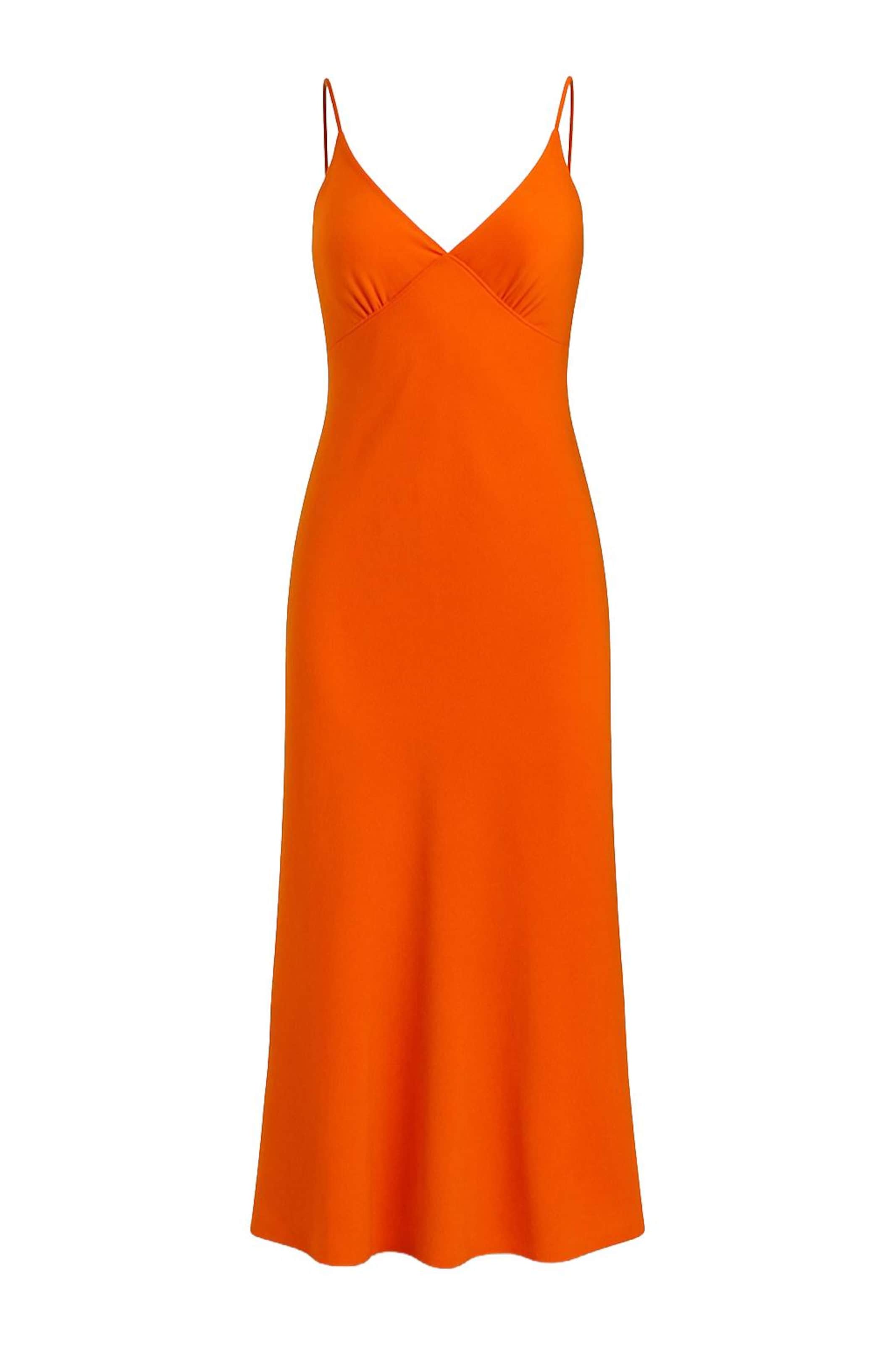 For You Moda Jurk in Oranje: voorkant