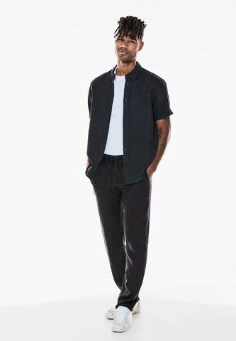 Street One MEN Regular Chino Pants in Black