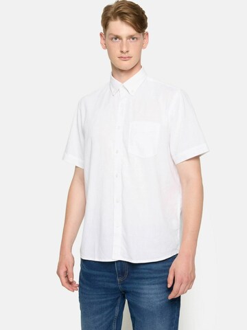 Signal Regular Fit Skjorte 'PittSi' i hvid: forside