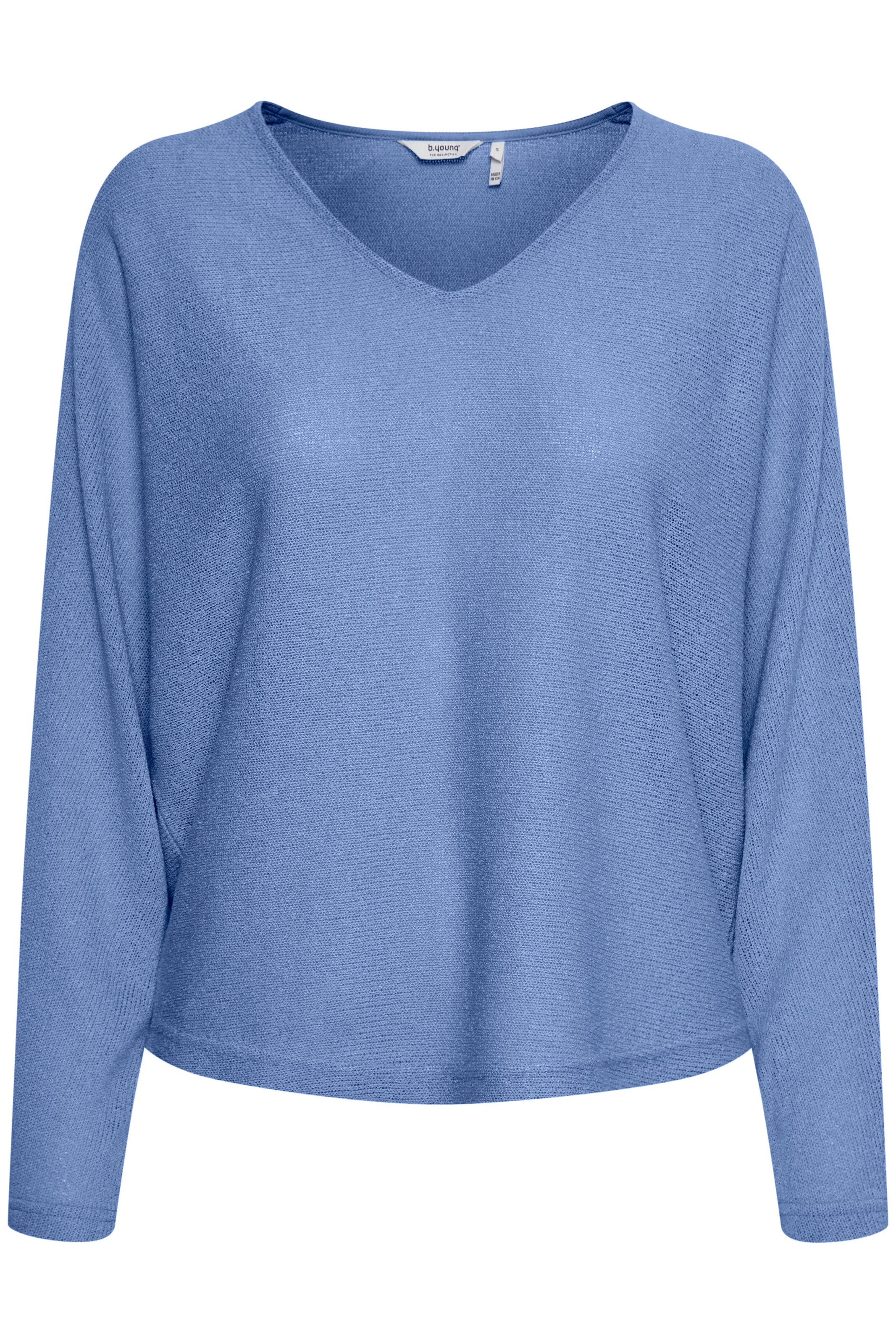b.young Pullover in Blau: Vorderseite