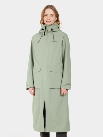 Manteau outdoor 'Nadja Wns' Didriksons en vert : devant