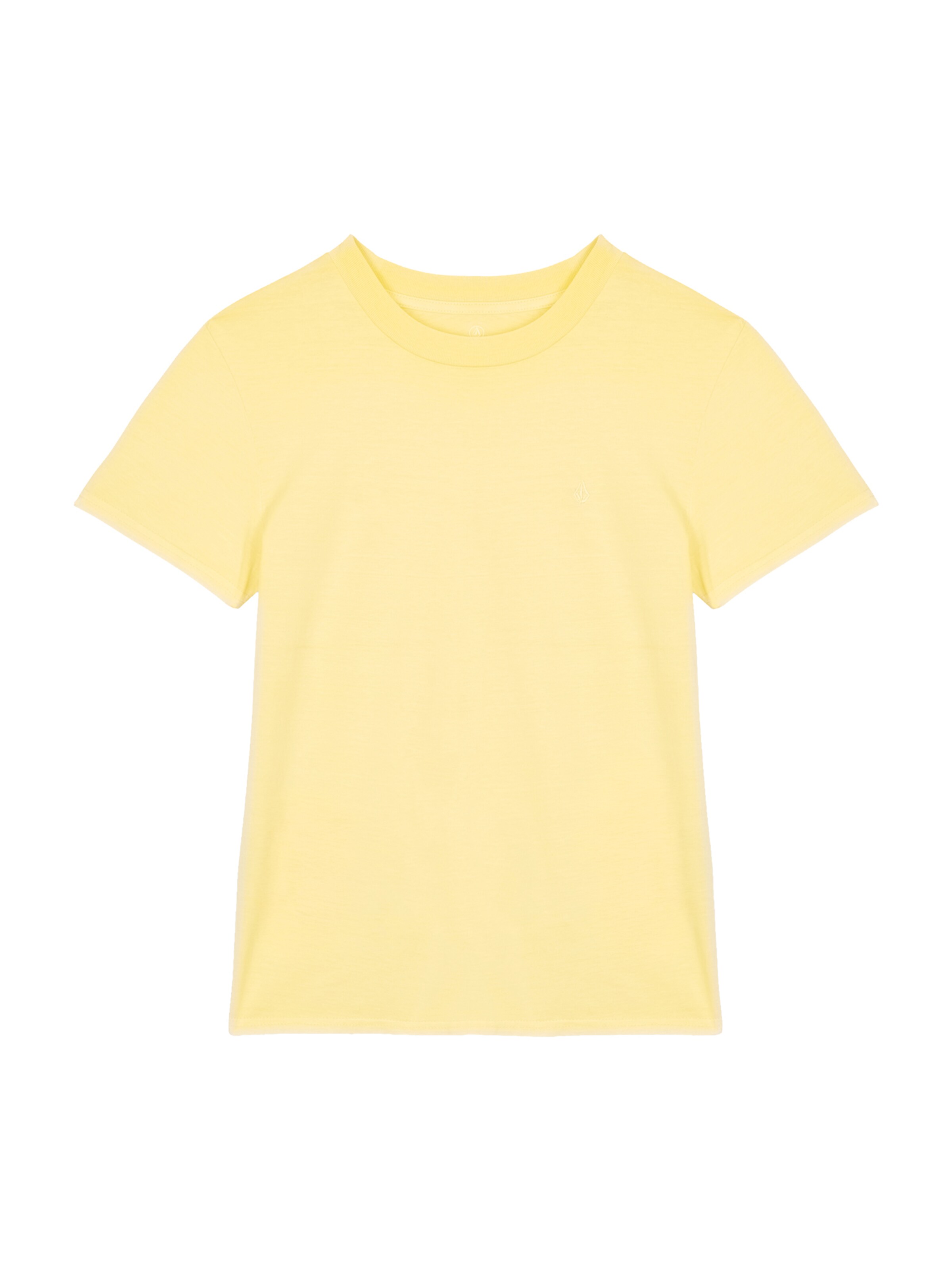 T-shirt 'Solid Stone EMB' Volcom en jaune : devant