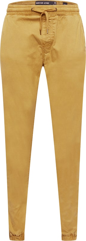 INDICODE JEANS Tapered Hose 'Fields' in Curry