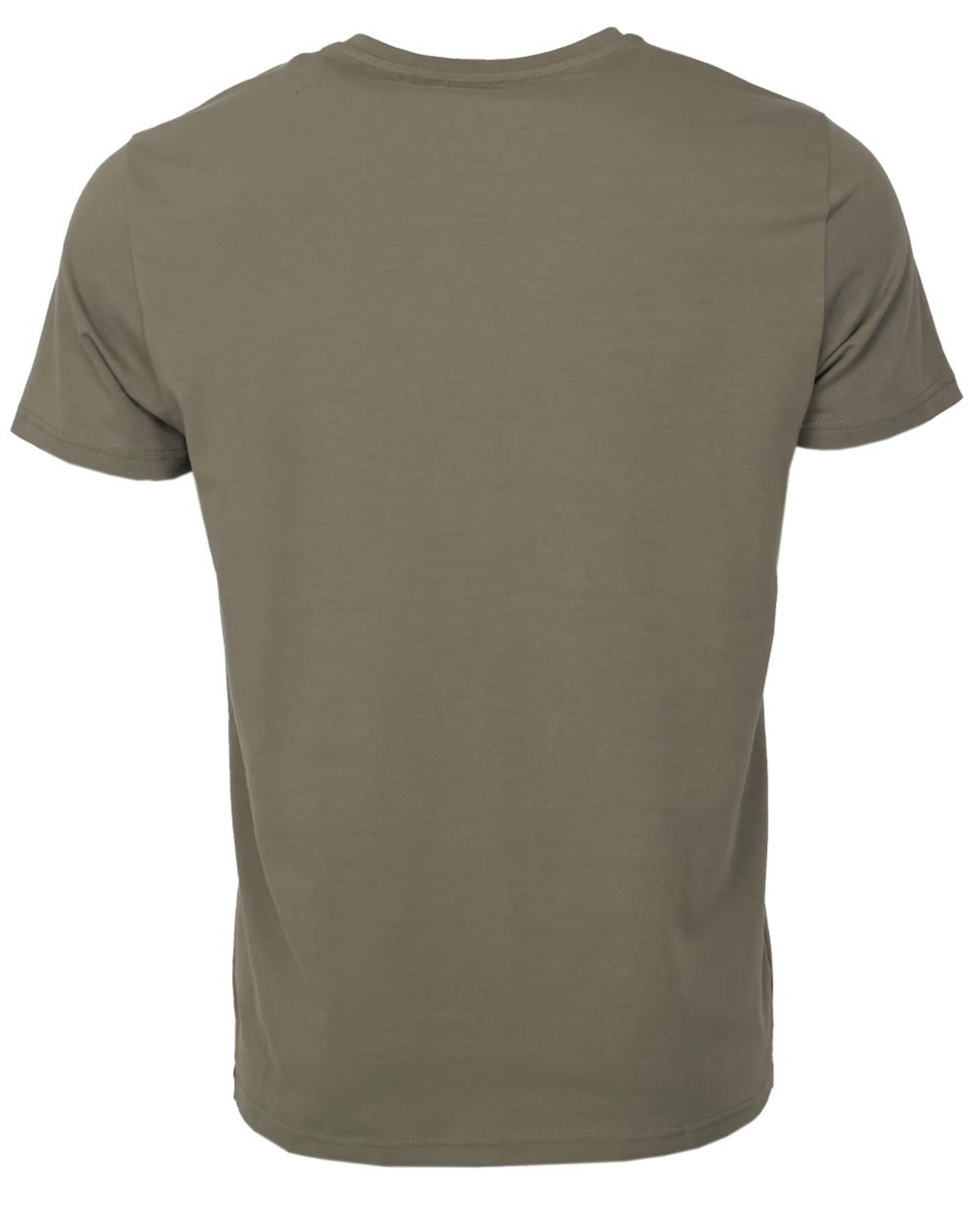 TOP GUN Shirt in Grün