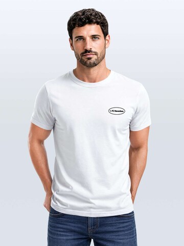 Neverless Shirt 'Good Boy Ultras' in White: front