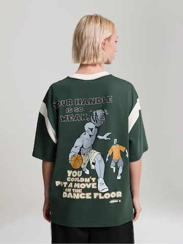 AND1 - Camiseta 'Dancefloor' en verde: frente