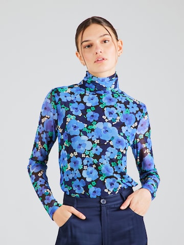 Fabienne Chapot - Camisa 'Jane' em azul: frente