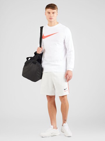Nike Sportswearregular Hlače 'AIR' - bijela boja