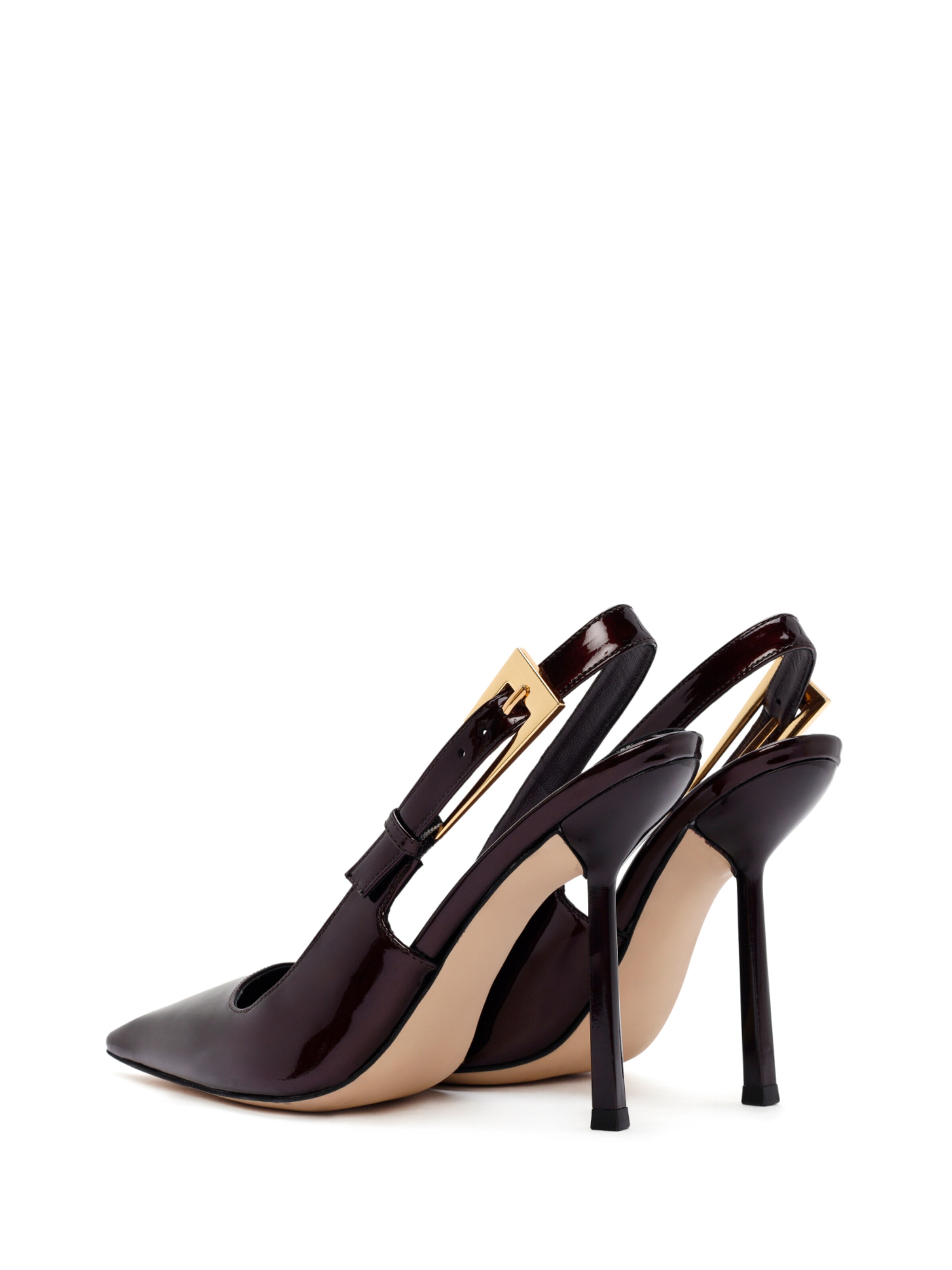 Derimod Slingback Pumps in Red