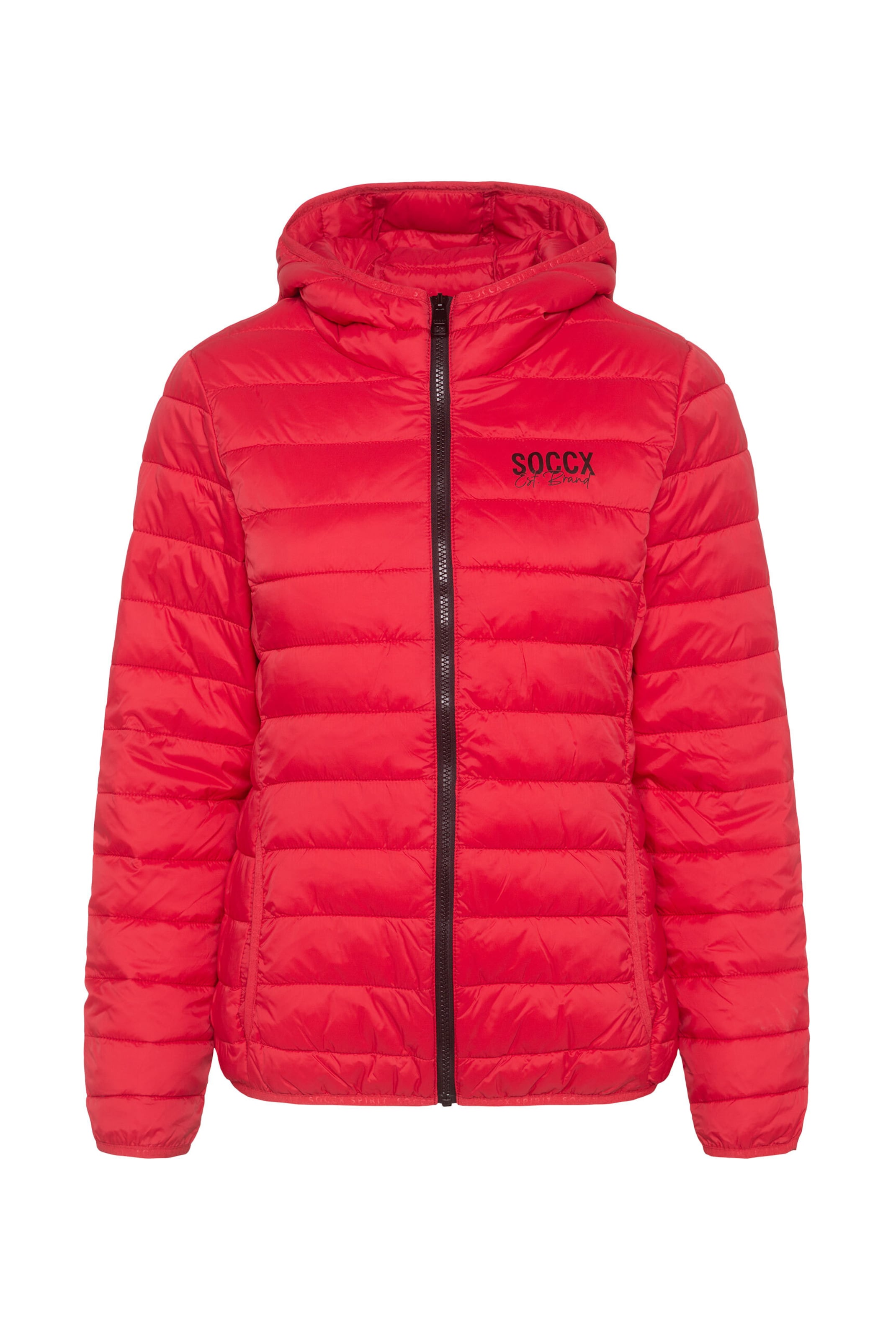 Soccx Jacke in Rot: Vorderseite