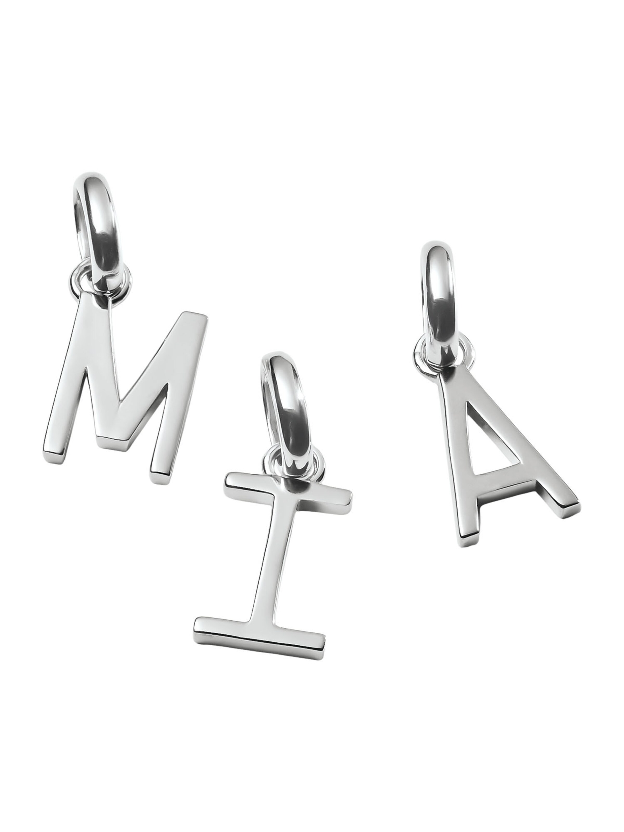 Thomas Sabo Anhänger 'Buchstabe A Connect' in Silber