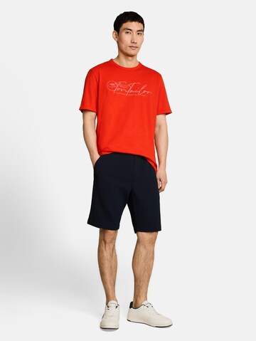 TOM TAILOR Shirt in Rood