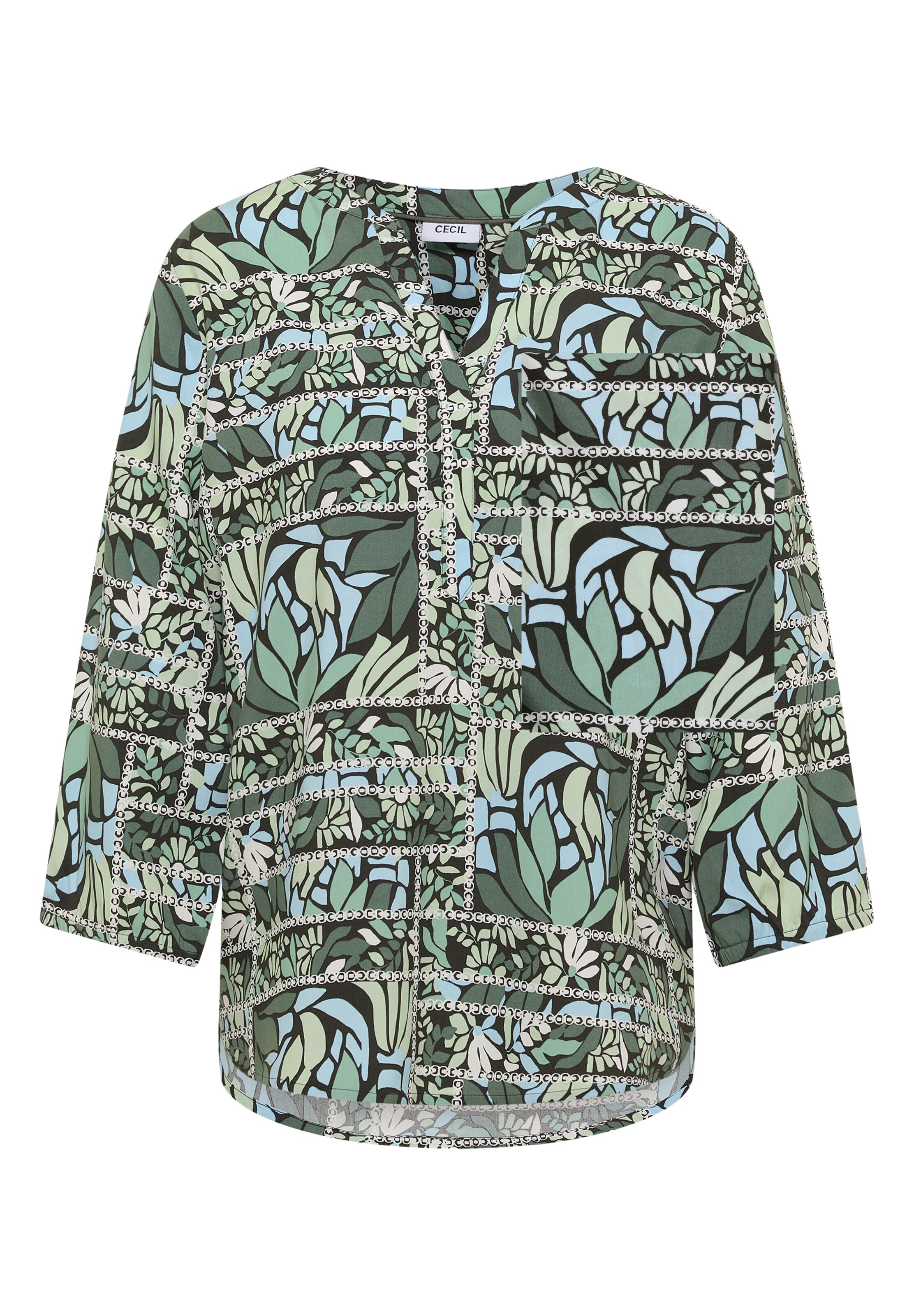 CECIL Blouse in Green: front