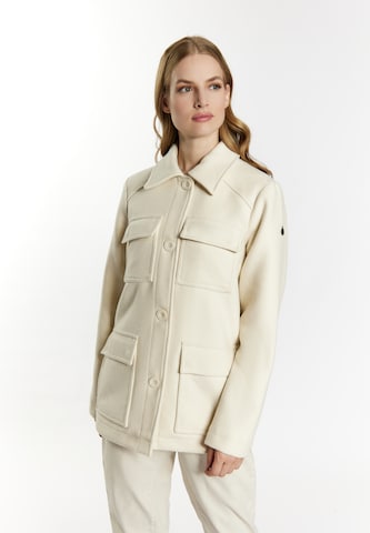 Veste mi-saison DreiMaster Vintage en beige : devant