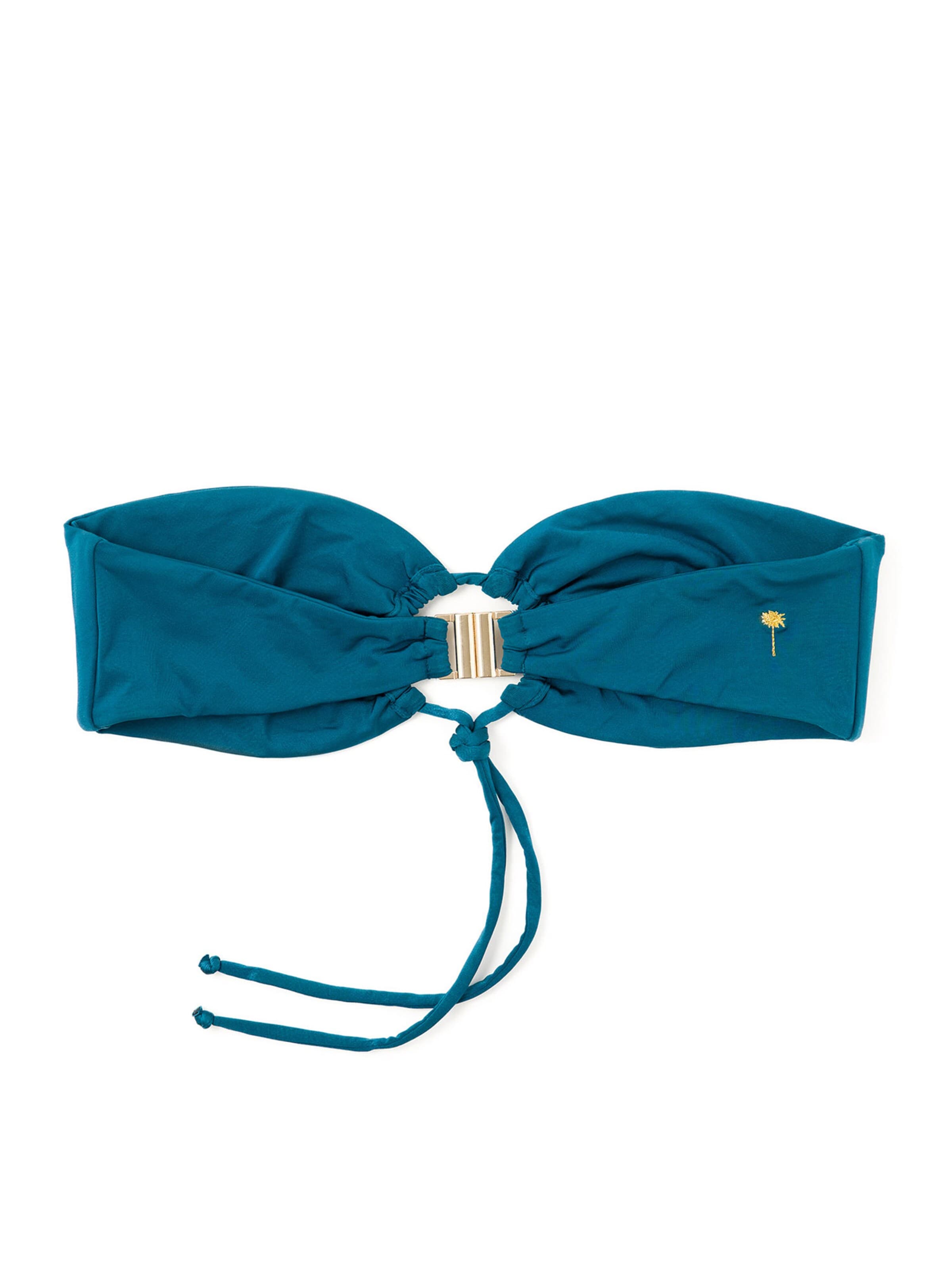 Matia Beachwear Bandeau Bikinitop 'Kim'‌‌‌‌ in Blau