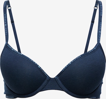 mėlyna Tommy Hilfiger Underwear Marškinėliai Liemenėlė 'DEMI': priekis