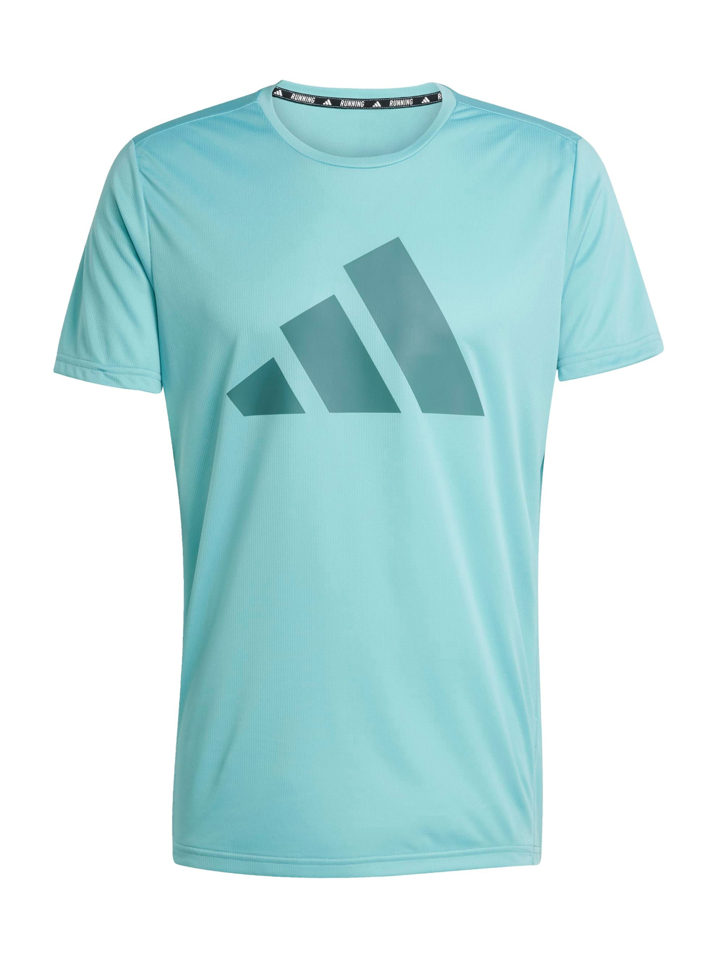 ADIDAS PERFORMANCE Функциональная футболка 'RUN IT' в Зеленый: спереди