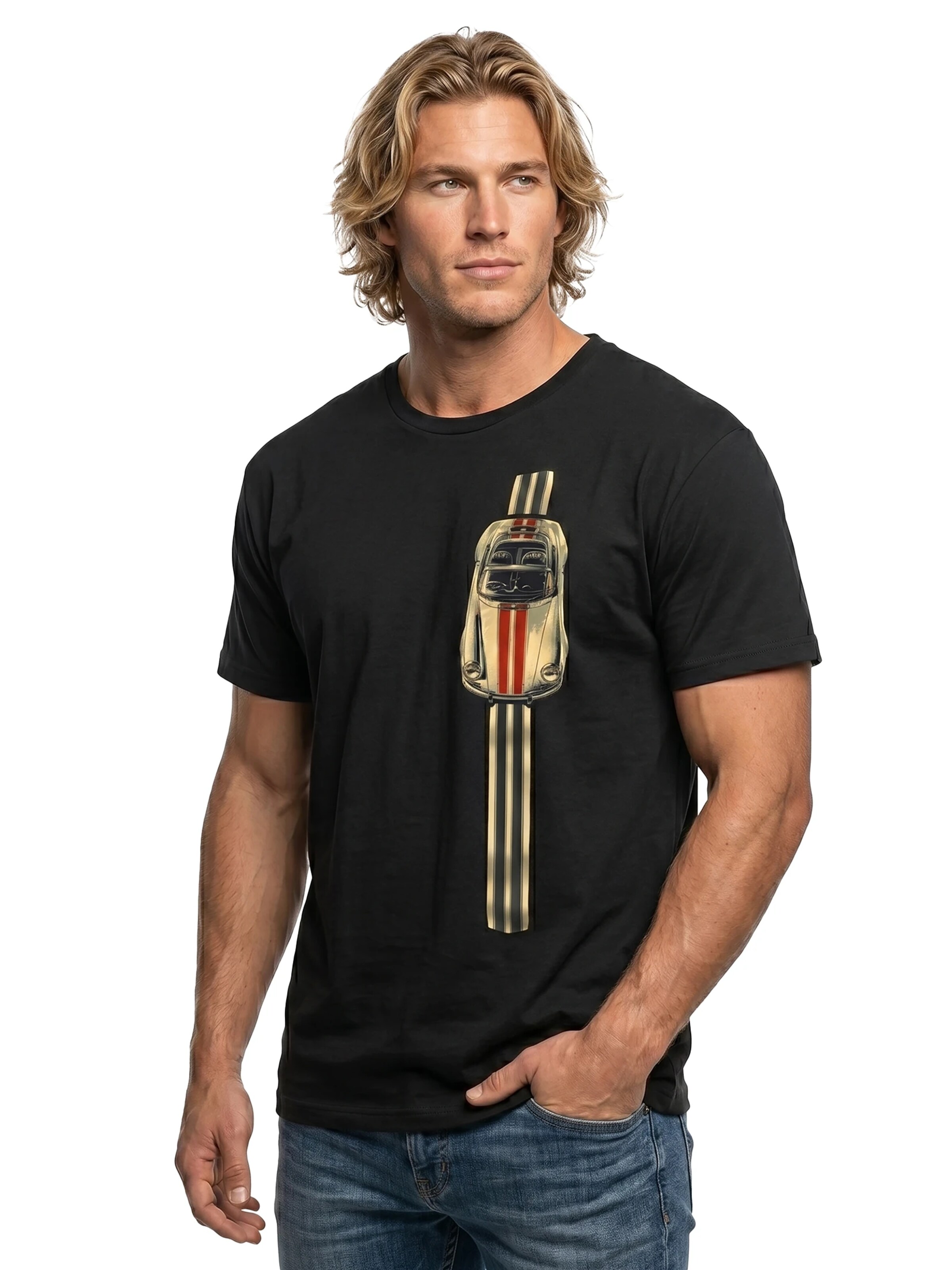 MAKAYA Shirt 'Turbo' in Black