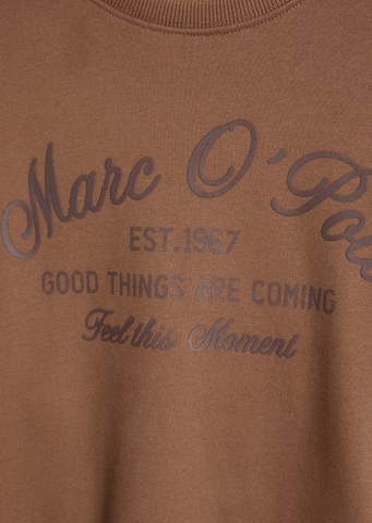 Marc O'Polo Sweatshirt in Brown