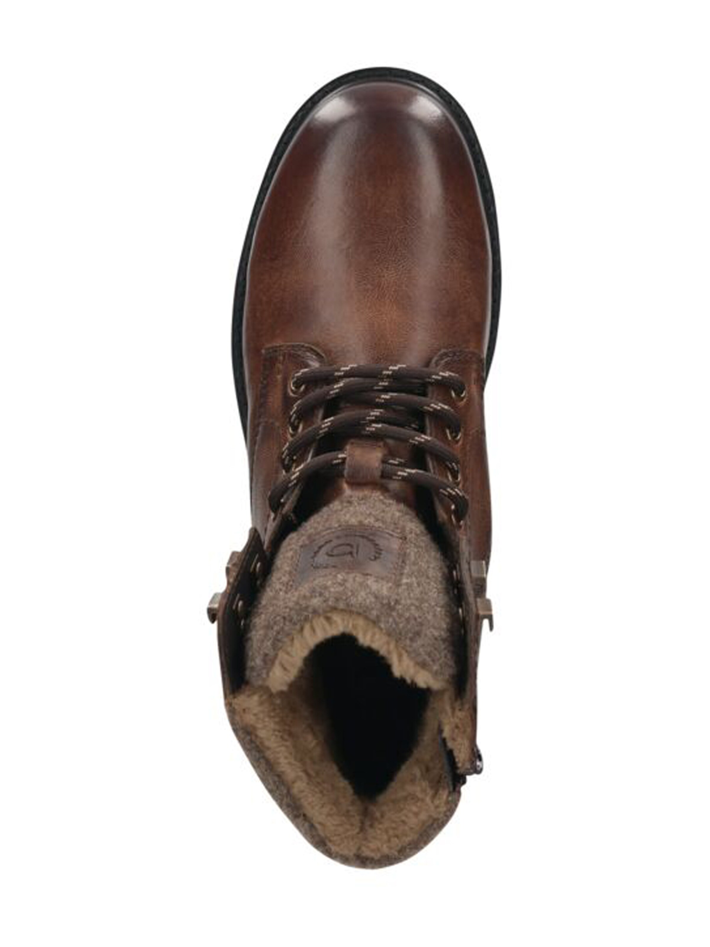 bugatti Lace-Up Boots in Brown