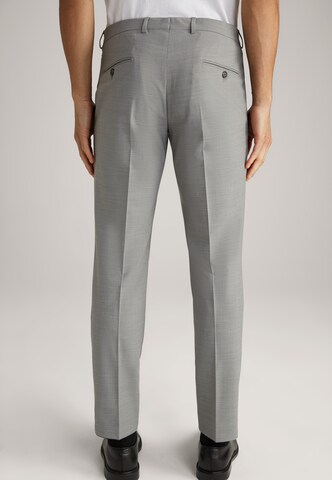Coupe slim Pantalon à plis 'Blayr' JOOP! en gris