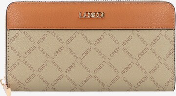 L.CREDI Wallet 'Filiberta' in Beige: front