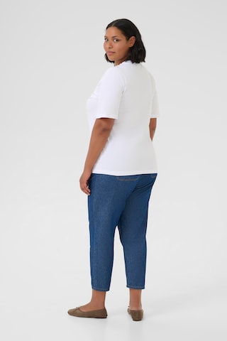 T-shirt 'KCAdela' KAFFE CURVE en blanc