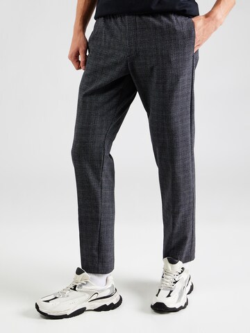 JACK & JONES Обычный Плиссированные брюки 'JPSTKane Edwin' в Черный: спереди