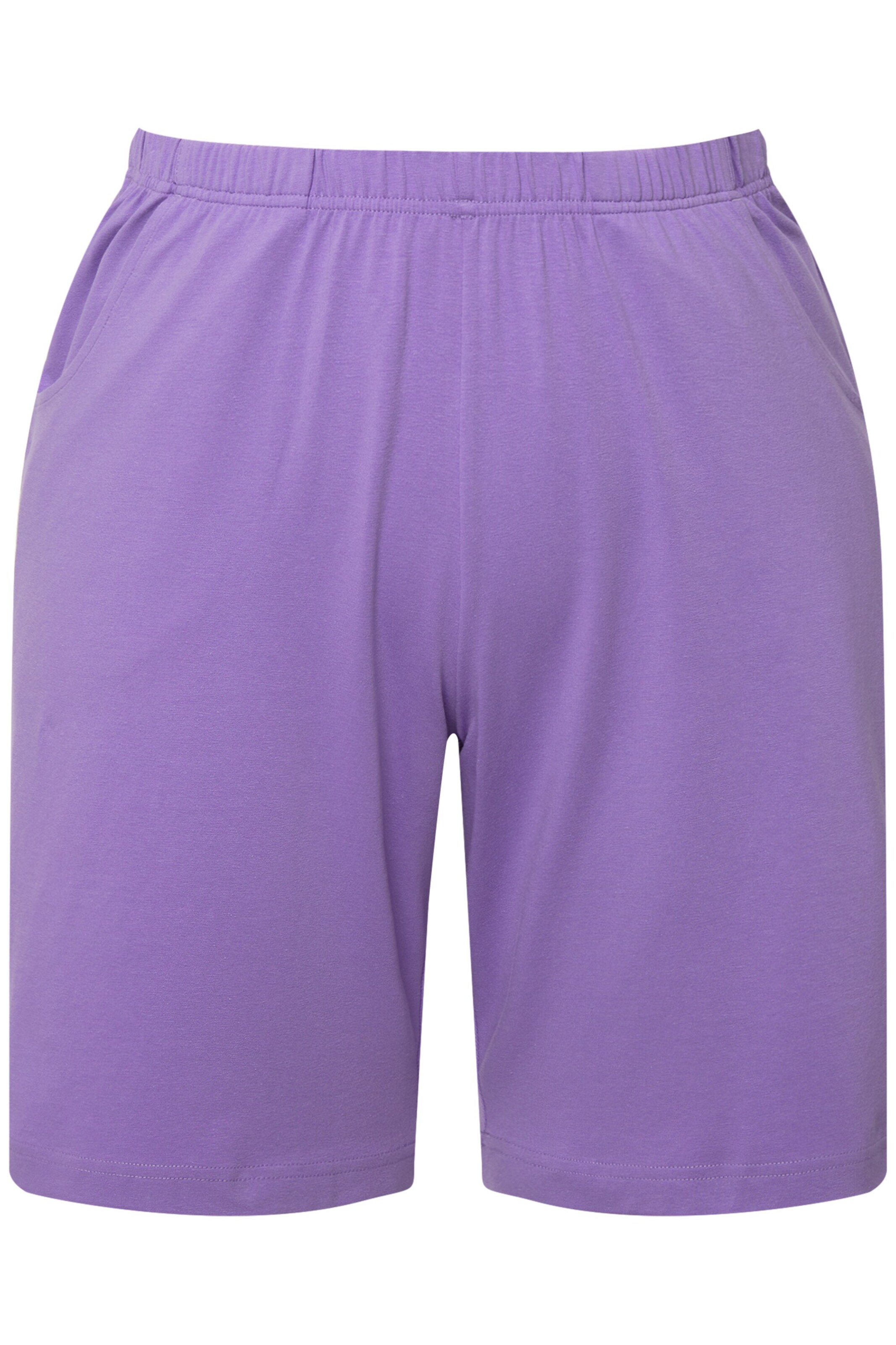 Ulla Popken Regular Hose in Lila: Vorderseite