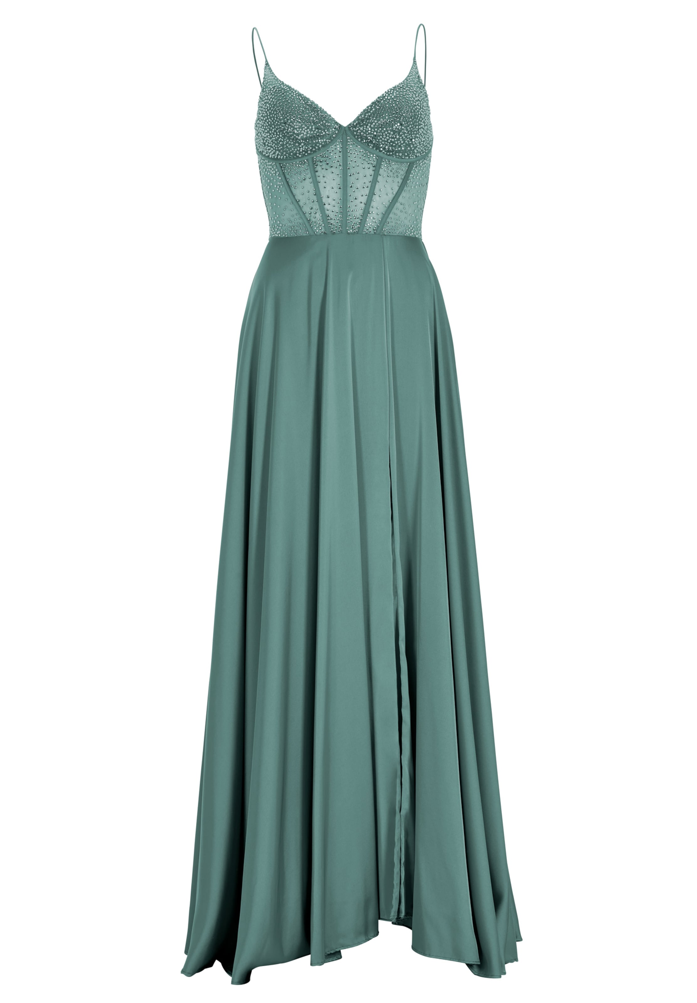 HEY KYLA Abendkleid in Grün: Vorderseite