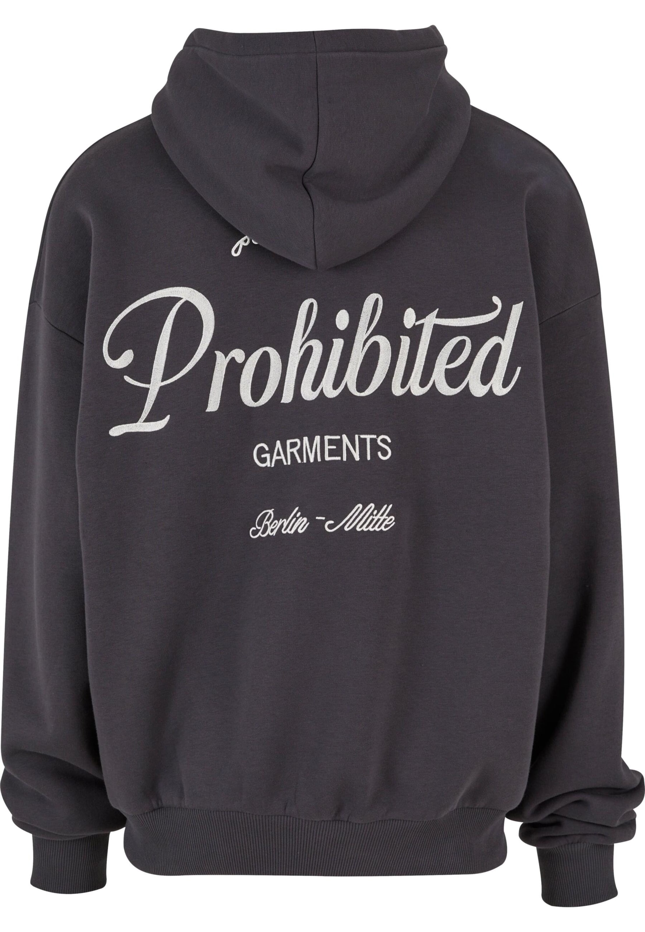 Prohibited Sweatshirt in L in Graphite / White, Item view