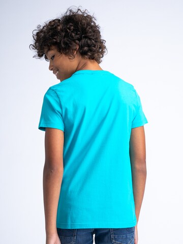 Petrol Industries T-Shirt 'Driftwave' in Blau